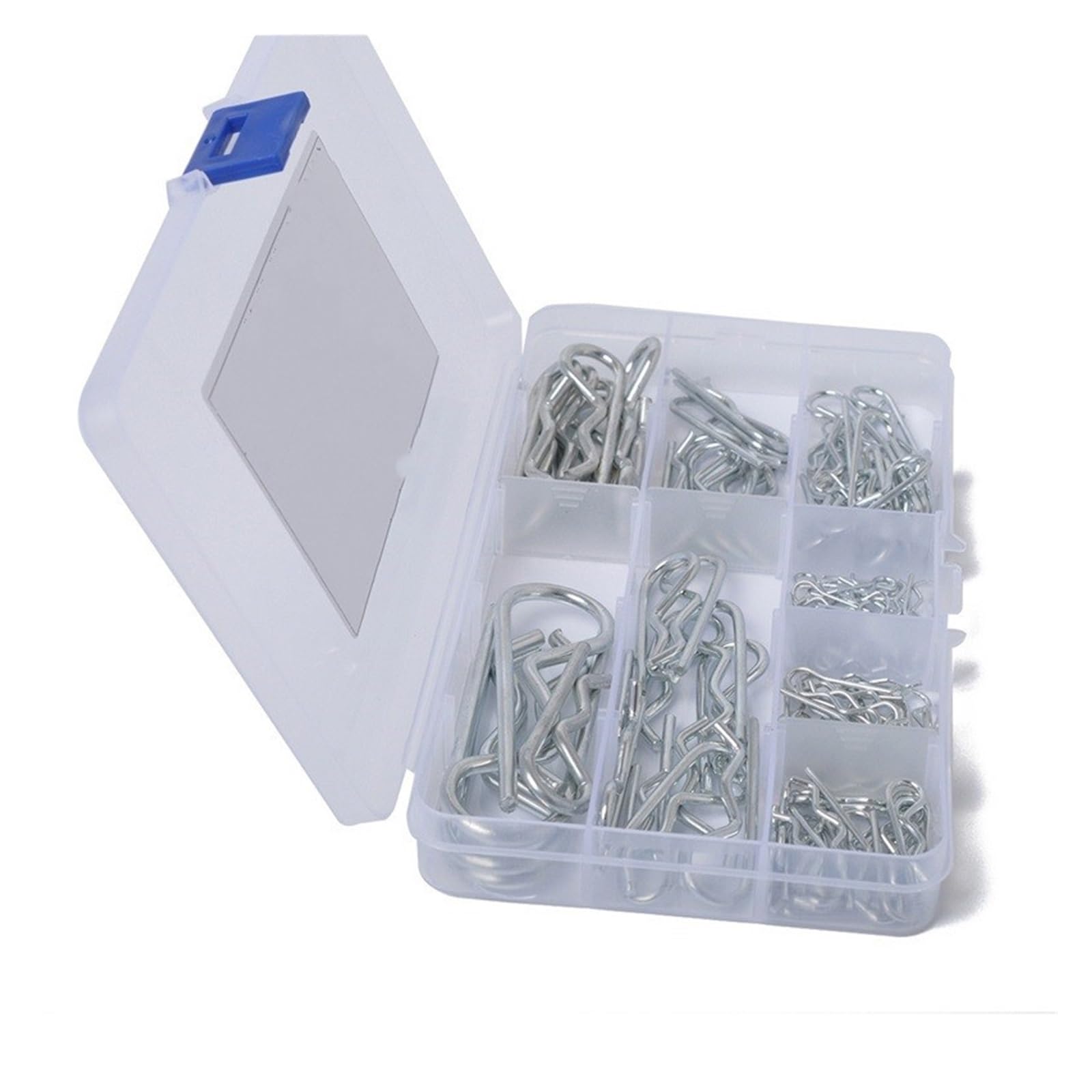 Amazon.com: NORAZE 100pcs Metal Pins R-Type Cotter Pins Wave Latch